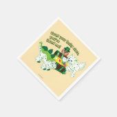 Webkinz Leprechaun Clover Cat Lucky Dino Servetten (Hoek)