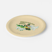 Webkinz LeprechaunClover CatLucky Dino Papieren Bordje (Gekanteld)