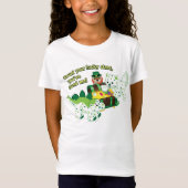 Webkinz LeprechaunClover CatLucky Dino T-shirt (Voorkant)