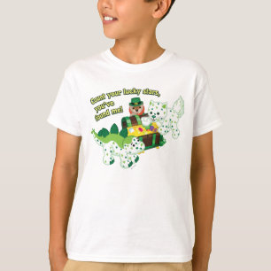 Webkinz LeprechaunClover CatLucky Dino T-shirt