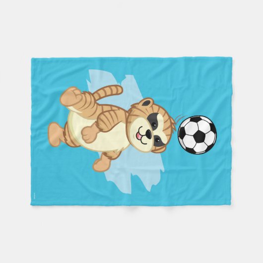 Webkinz | Meerkat-speldensport Fleece Deken (Voorkant (Horizontaal))