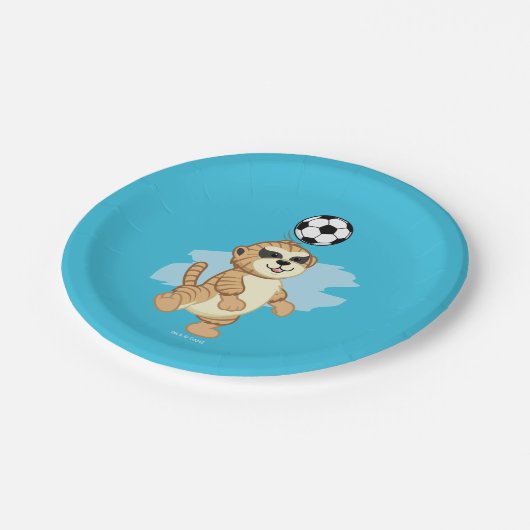 Webkinz | Meerkat-speldensport Papieren Bordje (Gekanteld)