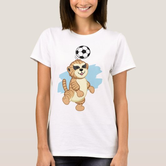 Webkinz | Meerkat-speldensport T-shirt (Voorkant)