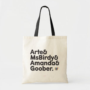 Webkinz Names Design Tote Bag