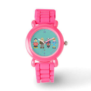 Webkinz Pixel Hosts Horloge