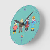 Webkinz Pixel Hosts Ronde Klok (Hoek)