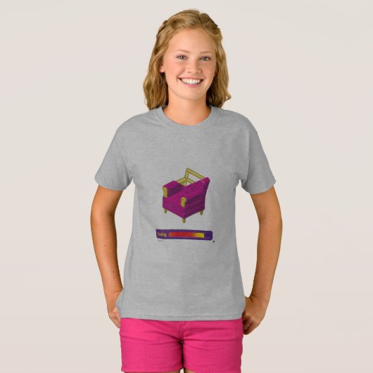 Webkinz Room Loading T-Shirt (Voorkant volledig)