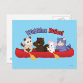 Webkinz | Webkinz Regels Kano Reis 2 Briefkaart (Voorkant / Achterkant)