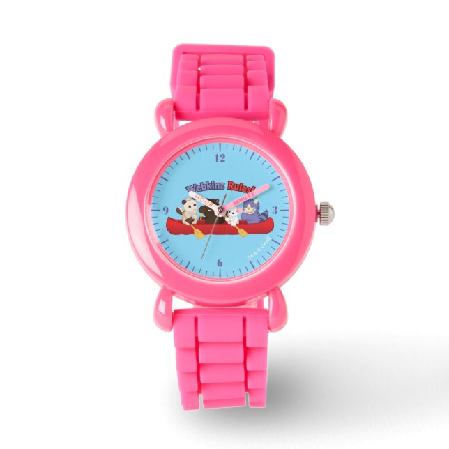 Webkinz | Webkinz Rules Canoe Trip Horloge (Voorkant)