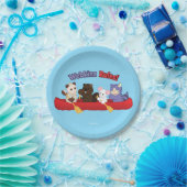 Webkinz | Webkinz Rules Canoe Trip Papieren Bordje (Feest)