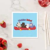 Webkinz | Webkinz Rules Canoe Trip Servetten (Insitu)