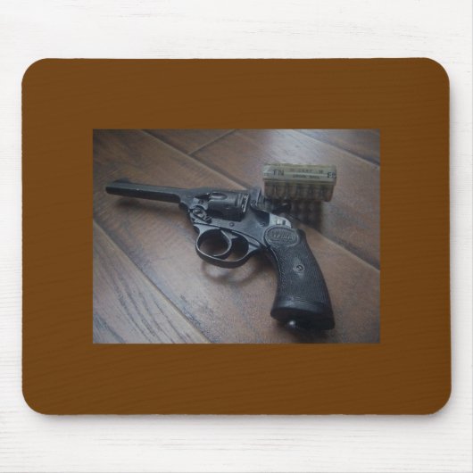 Webley .38 Mousepad Muismat (Voorkant)