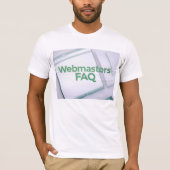 WebMasters FAQ T-shirt (Voorkant)
