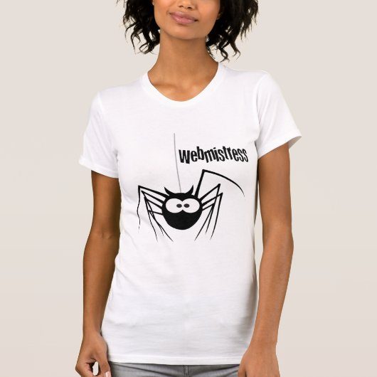 Webmistress T-shirt (Voorkant)