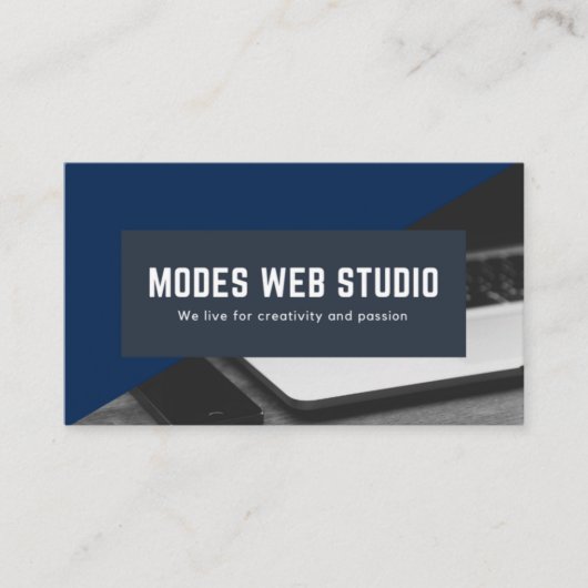 Webontwerp Visitekaartje (Voorkant)