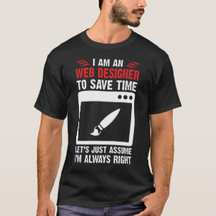 Webontwerper T-shirt