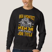 Webontwerper Webarchitectuur Trui (Voorkant)