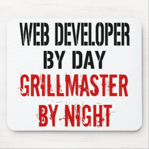 Webontwikkelaar Grillmaster Muismat