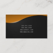 Webontwikkelaar Master Designer Computer Tech Visitekaartje (Achterkant)