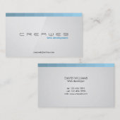 Webontwikkelaar - Visitekaartjes (Voorkant / Achterkant)