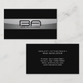 Webontwikkelaar - Visitekaartjes (Voorkant / Achterkant)