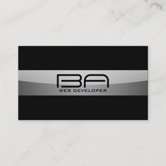 Webontwikkelaar - Visitekaartjes (Voorkant)