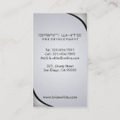 Webontwikkelaar - Visitekaartjes (Achterkant)