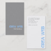 Webontwikkelaar - Visitekaartjes (Voorkant / Achterkant)