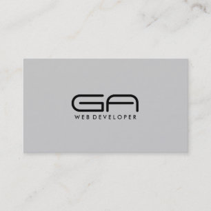Webontwikkelaar - Visitekaartjes