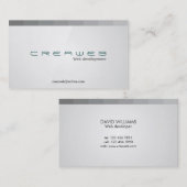 Webontwikkelaar - Visitekaartjes (Voorkant / Achterkant)