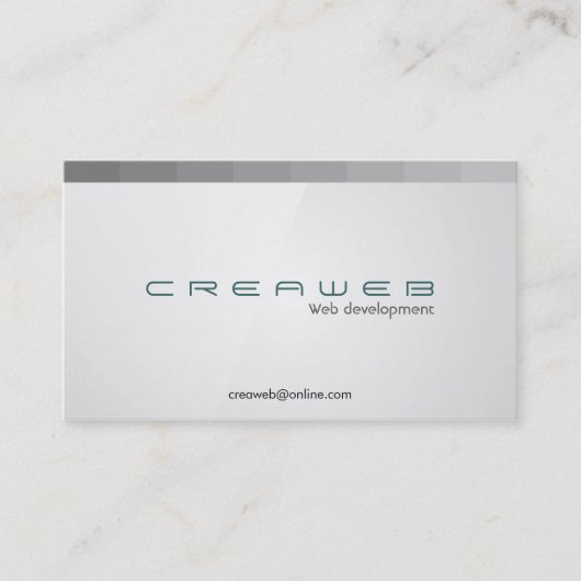 Webontwikkelaar - Visitekaartjes (Voorkant)