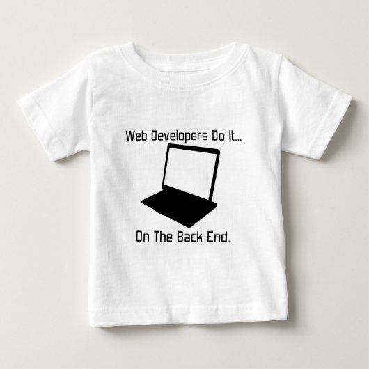 Webontwikkelaars doen het... op de Back End. (Voorkant)