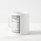Webontwikkelaars en programmeurs Cool dagelijkse w Koffiemok (Voorkant links)