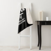 Webontwikkelaartitel Cadeau Sherpa Deken (In situ)