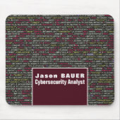 Webscript, informatietechnologie, computer muismat (Voorkant)