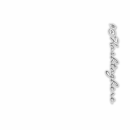 Website Bedrijfsnaam Ruit Script Auto Sticker (Voorkant)