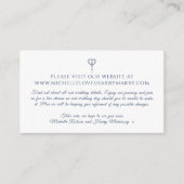 Website bijlage kaart monogram blauw wit (Voorkant)