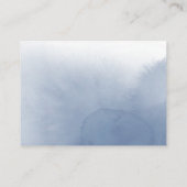 Website blauwe Rozen bruiloft Informatiekaartje (Achterkant)