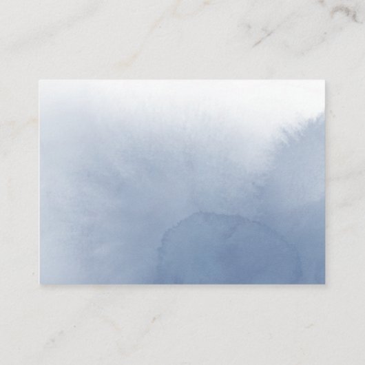 Website blauwe Rozen bruiloft Informatiekaartje (Achterkant)