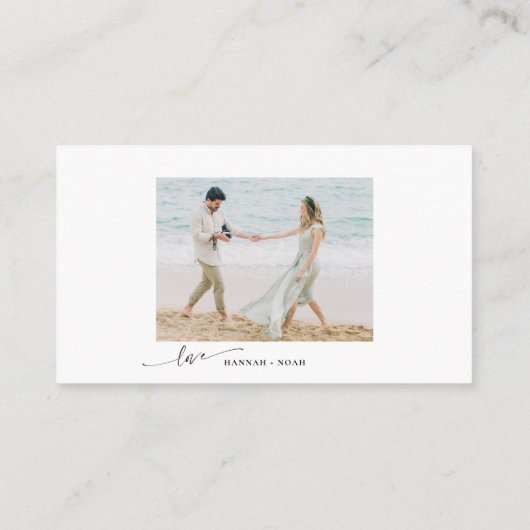 Website Chic QR Code Weddenschap Informatiekaartje (Achterkant)