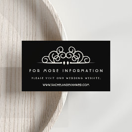 Website Deco Flourish Wedding Informatiekaartje