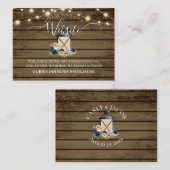 Website Floral Lantern Barn Wood Visitekaartje (Voorkant / Achterkant)