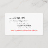 Website Geometrische Driehoeken | coral Informatiekaartje (Achterkant)