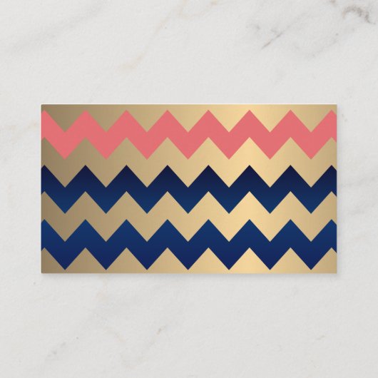 Website koraal- en marineblauw goudhart informatiekaartje (Achterkant)