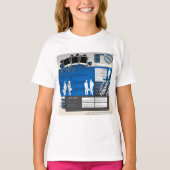 Website Layout Meisjes T-Shirt (Voorkant)