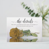 Website met de details van de website van de Elega Informatiekaartje (Staand voorkant)