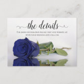 Website met de details van de website van het brui informatiekaartje (Voorkant)