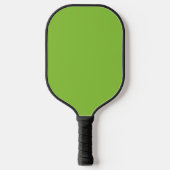 Website met een groene achtergrond en witte rand pickleball paddle (Voorkant)