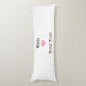 website met jogo-tekst toevoegenThrow Pillow Lichaamskussen (Voorkant Verticaal)