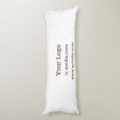 website met jogo-tekst toevoegenThrow Pillow Lichaamskussen (Achterkant (Verticaal))